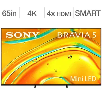Sony 65" Class - BRAVIA 5 Series - 4K HDR Mini LED TV