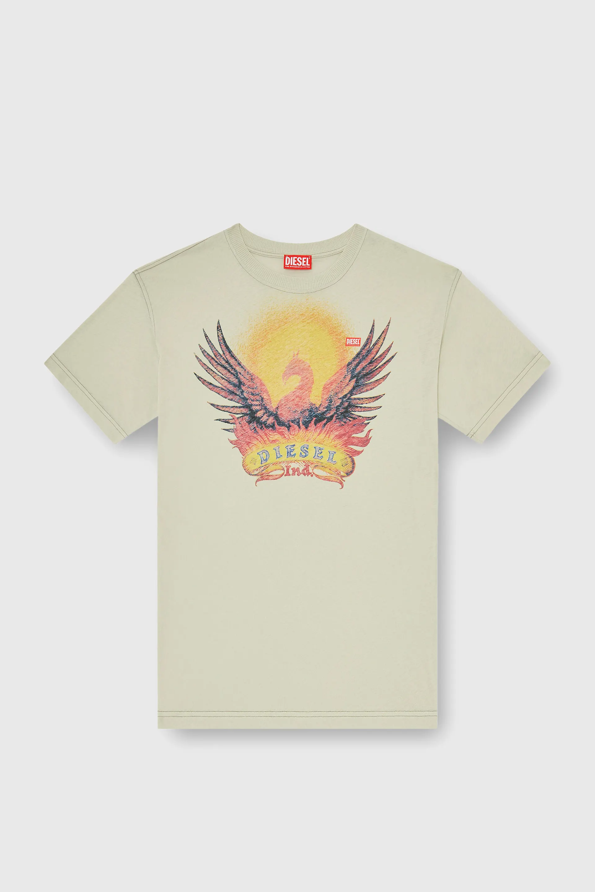 Regular T-shirt with Phoenix print