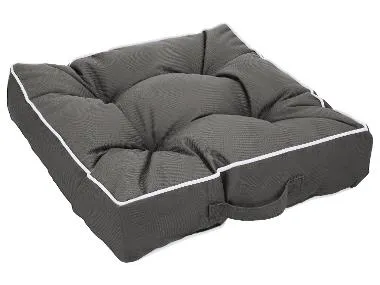 Cojín de exterior, 39 x 39 cm (gris)