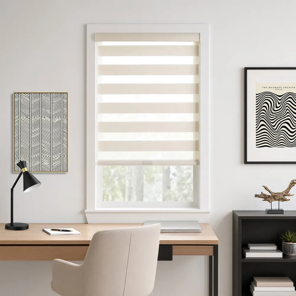Custom Banded Zebra Roller Shade