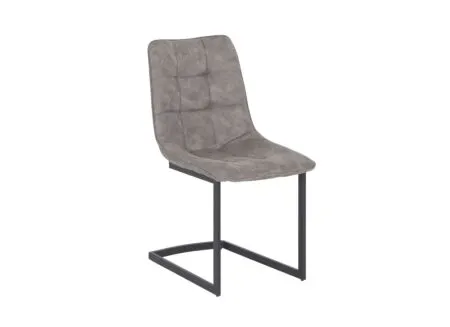 Stoel Cloud 46,5x57x86cm - microvezel - grijs