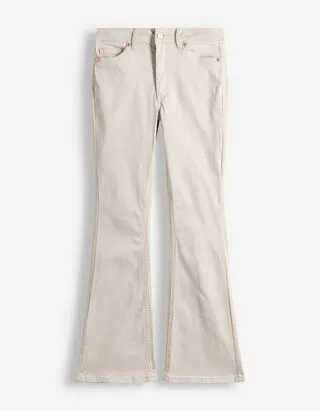 Jeans - Bootcut Fit - bianco