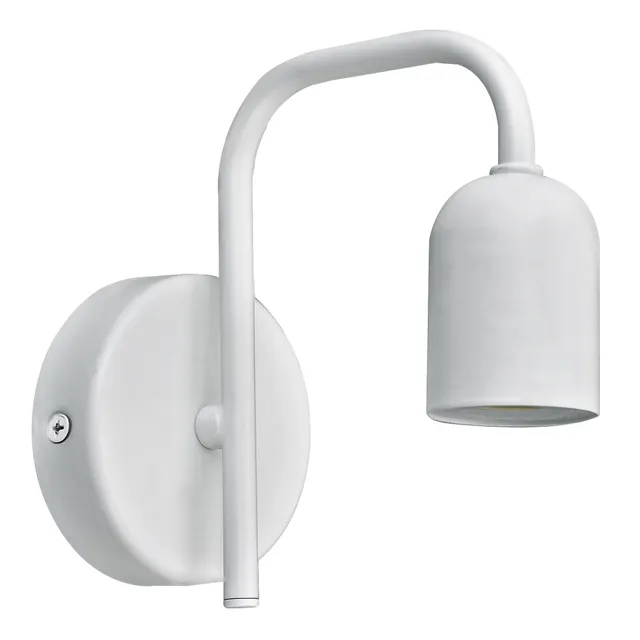 Applique bagno design Varela bianco 1X E27 INSPIRE