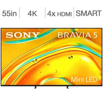 Sony 55" Class - BRAVIA 5 Series - 4K HDR Mini LED TV