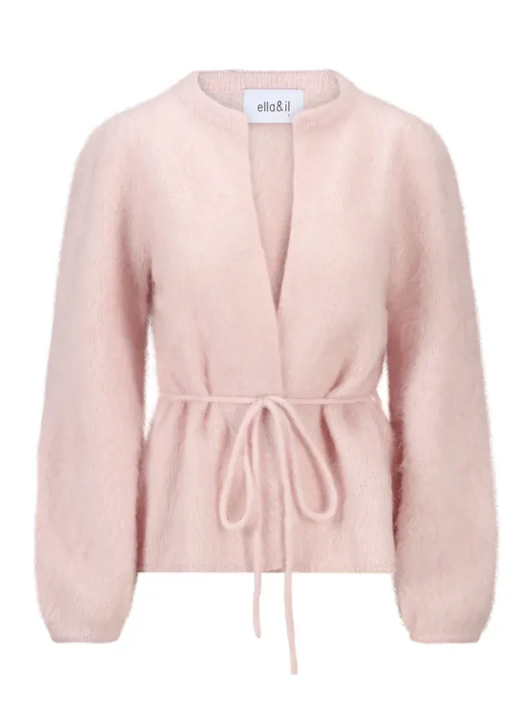 Fredrikke Chunky Cardigan - Rosa