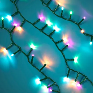 Catena Luminosa 500 LED Multicolor Candy 15 metri