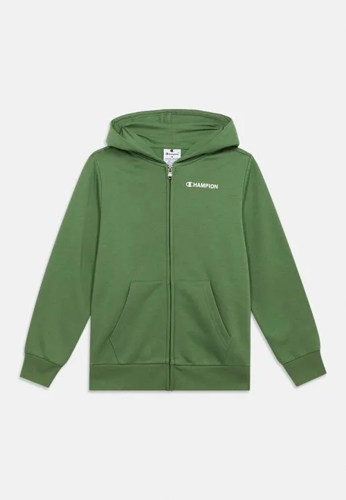 FULL ZIP HOODIE - Sweatjakke - green