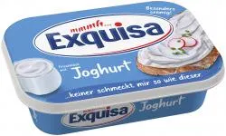 Exquisa Frischkäsezubereitung Joghurt