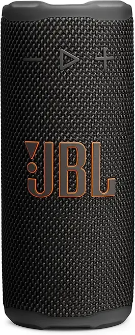 JBL Grip Portable Bluetooth Speaker, Waterproof, Ambient Light - Black | Up to 14 Hr Playtime, AI Sound Boost, IP68 Waterproof And Dustproof, Drop-Proof, App Control, Ideal For Outdoor And Travel
