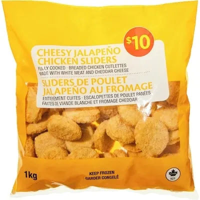 Cheesy Jalapeno Chicken Sliders