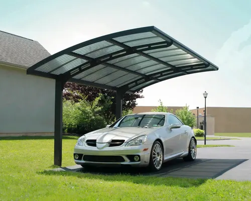 Přístřešek na auto PALRAM Arizona 5000 hliník 495 x 300 cm antracit