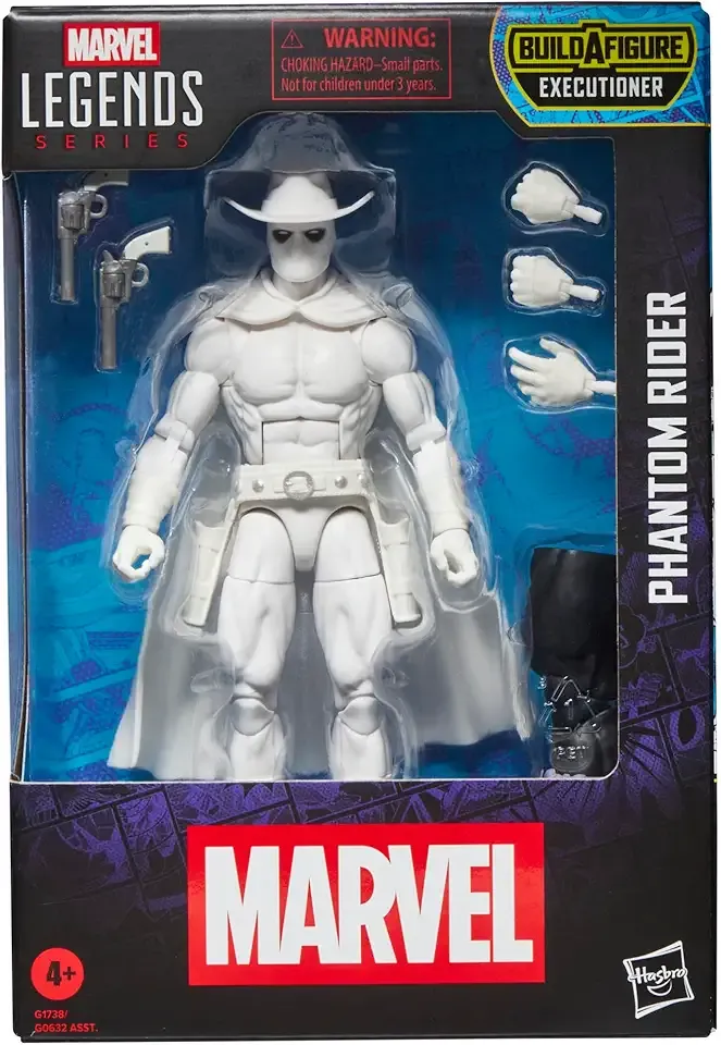 Marvel Legends Series Phantom Rider, Ghost Rider and Avengers Comics Collectible 6-Inch Scale Action