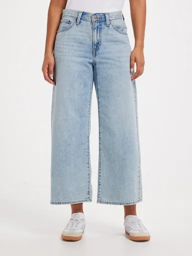 Levi's Middy Wide Leg Ankle Jean In Main Character
