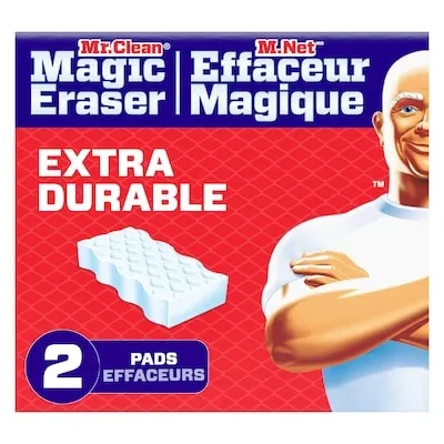 Magic Eraser Sponge, Cleaner, Whole Home Extra Durable, 2ct