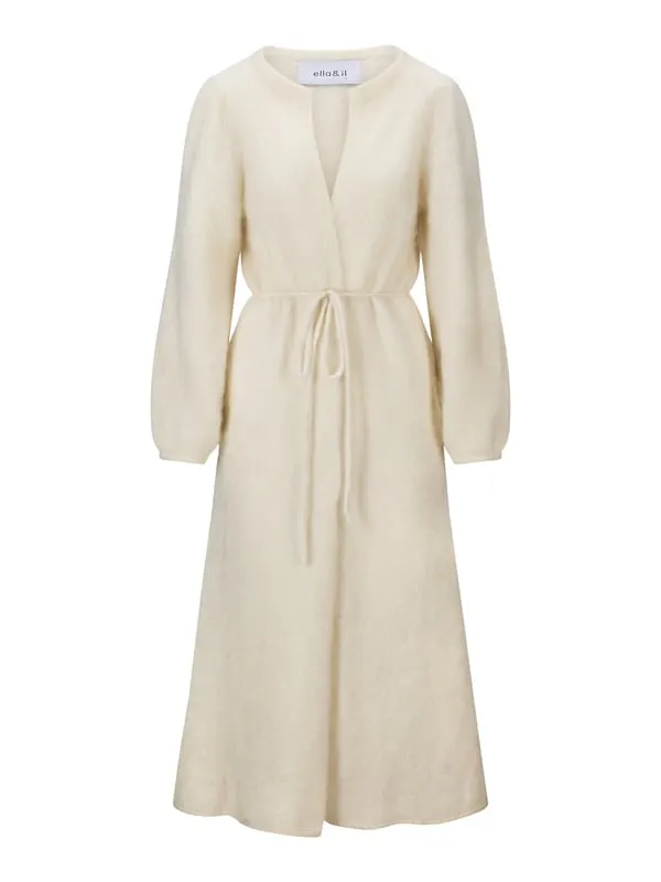 Olivia Chunky Cardigan - Hvit
