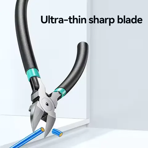SAMZHE Pliers Multi Functional Tools Electrical Wire Cable Cutters Cutting Side Snips Flush Stainless Steel Nipper Hand Tools