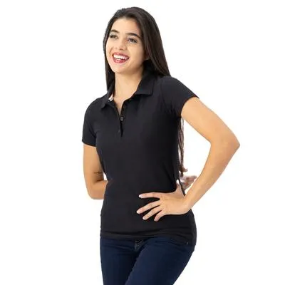 Playera Tipo Polo Red Sky Diseño Liso