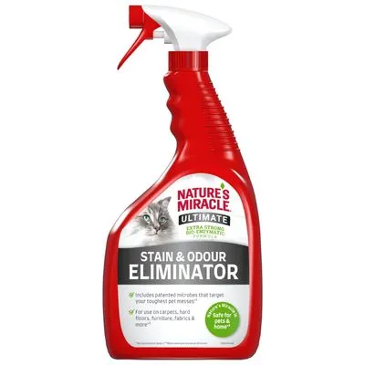 Détachant et désodorisant pour chat Nature's Miracle Ultimate