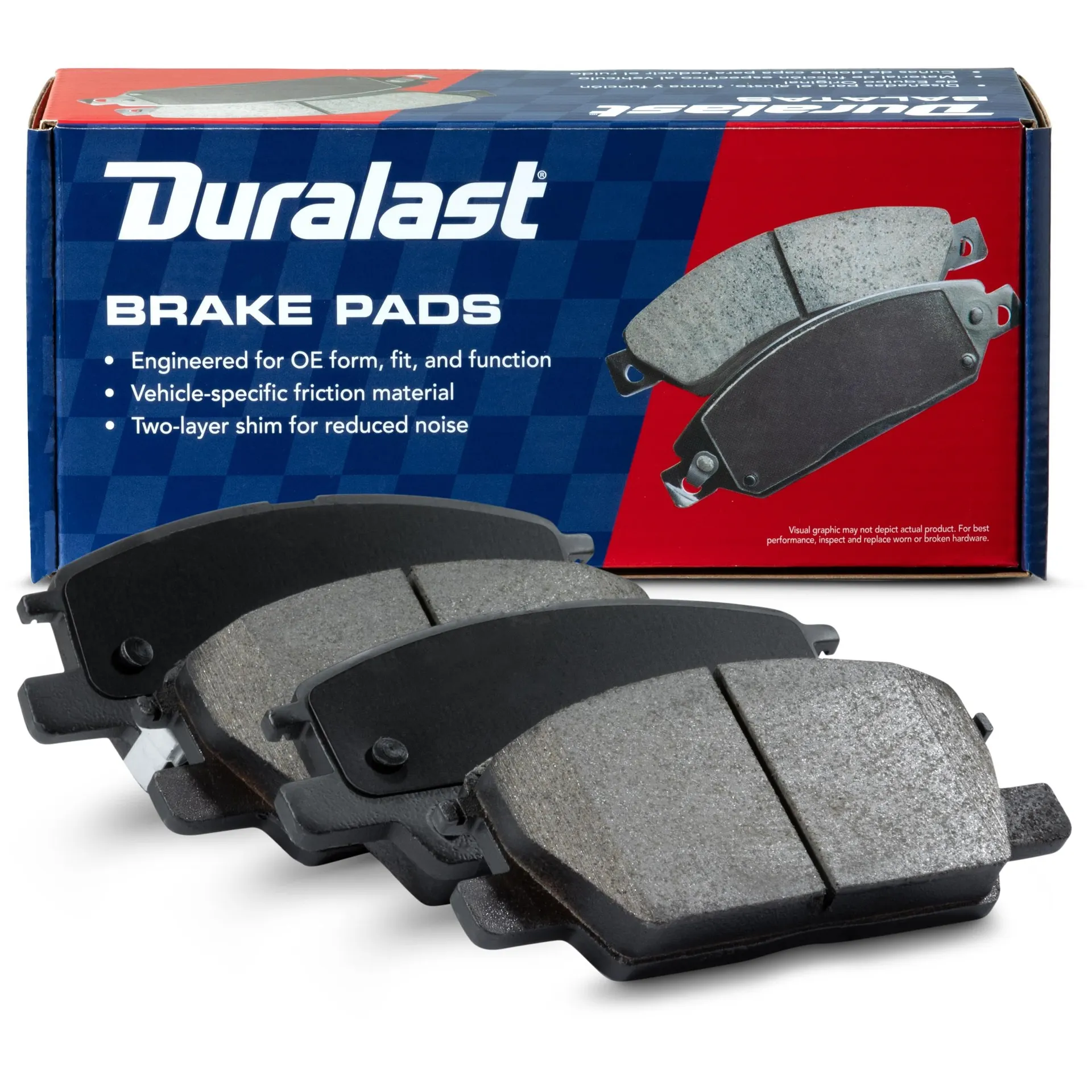 Duralast Ceramic Brake Pads D1913