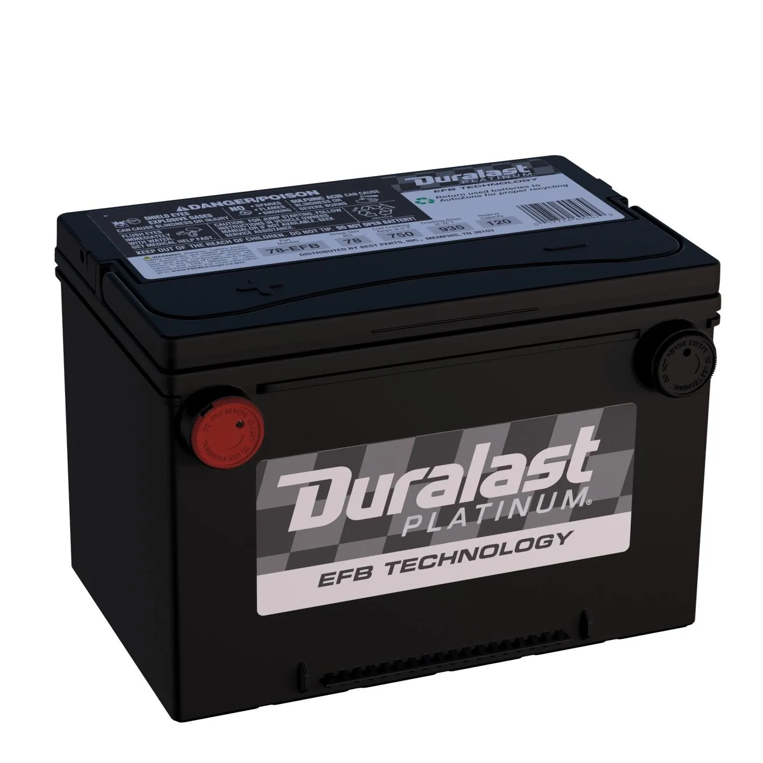 Duralast Platinum Group Size 78 EFB Battery 78-EFB