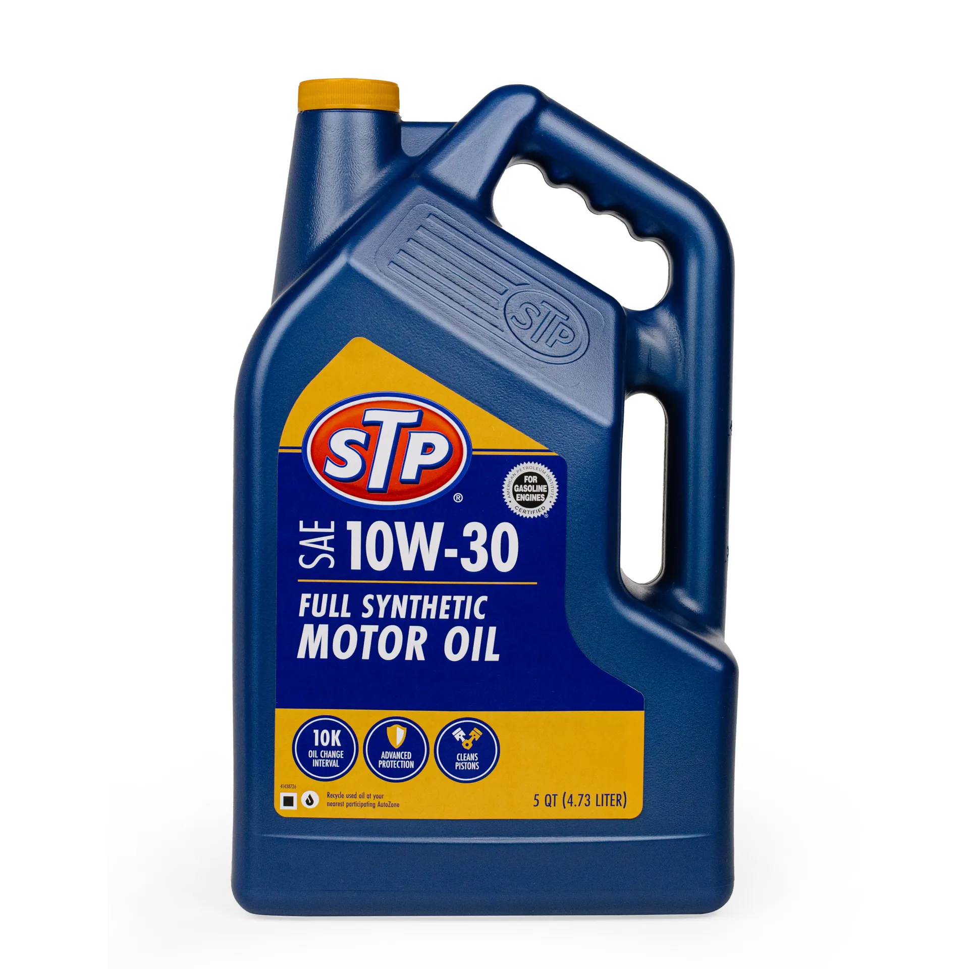 STP Full Synthetic 10W-30 Motor Oil 5 Quart