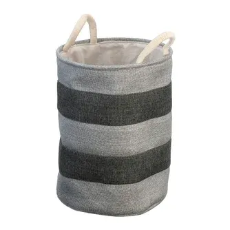 Gironde Laundry Hamper Grey Large