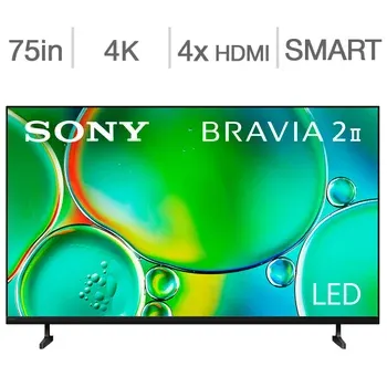 Sony 75" Class - BRAVIA 2 II Series - 4K HDR LED TV