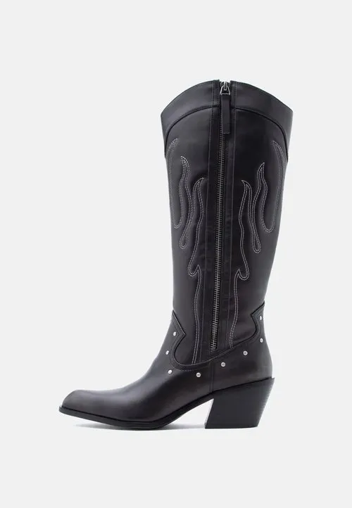 Cowboystøvler - black/ grey