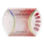 Uñas Postizas Color Balance Frech Tip & Red CALA X64 Piezas