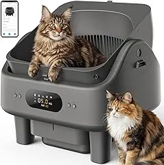 Automatic Litter Box, Cypcat Smart Self Cl…