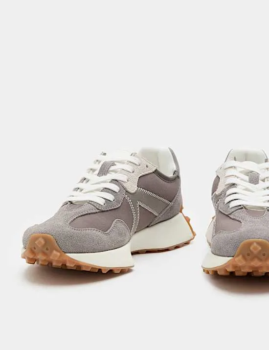 Suede Side Detail Trainers