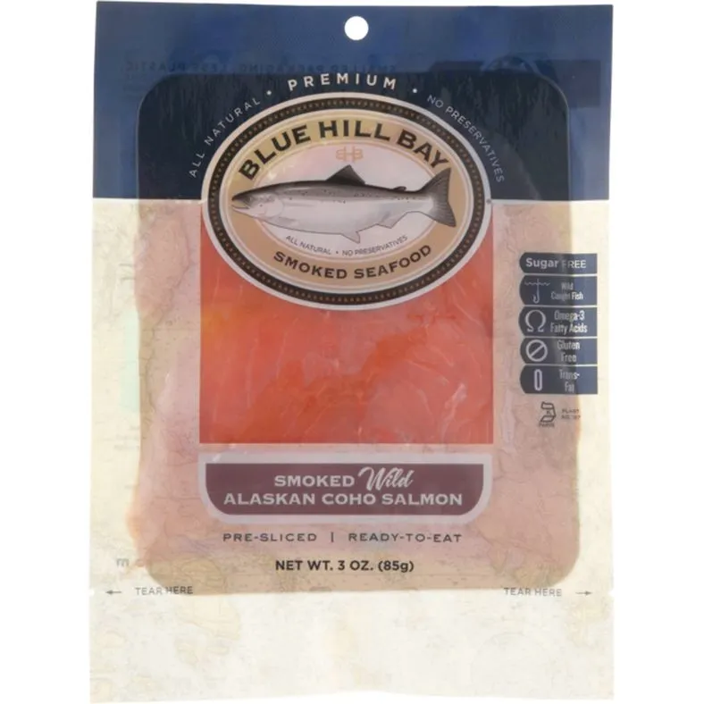 Blue Hill Bay Smoked Wild Alaskan Coho Salmon