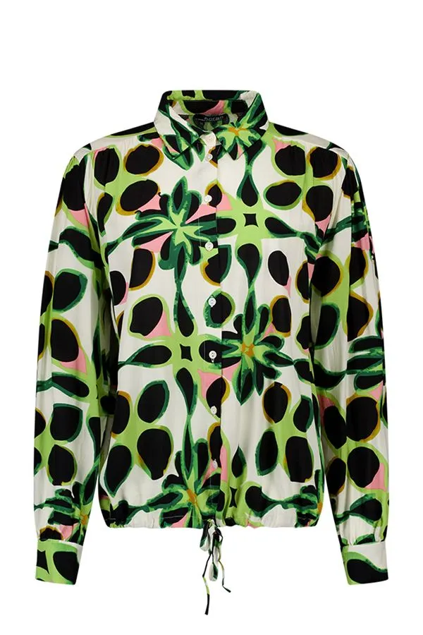 Blouse met grafische print