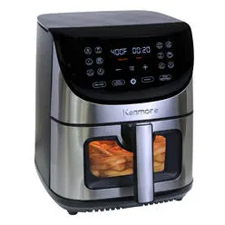 Kenmore Digital Air Fryer 8 Qt 12 Cooking Presets Stainless Steel