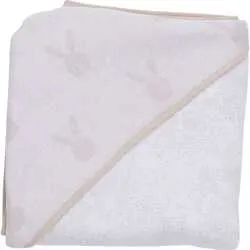 ručnik 100x100 cm zečići beige