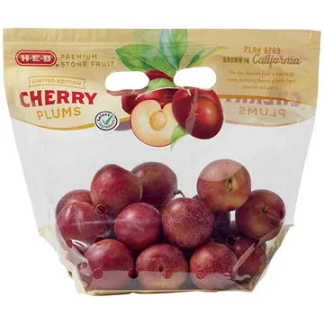 H-E-B Fresh Premium Cherry Plums, Avg. 1.37 lbs