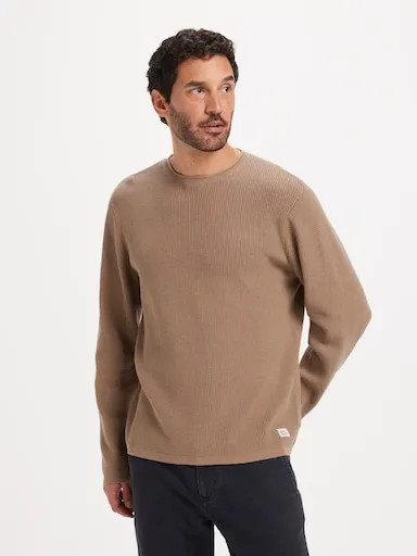 Just Jeans Mini Waffle Crew Knit