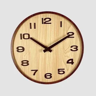 Lexington Denver Wood Look Wall Clock 32cm