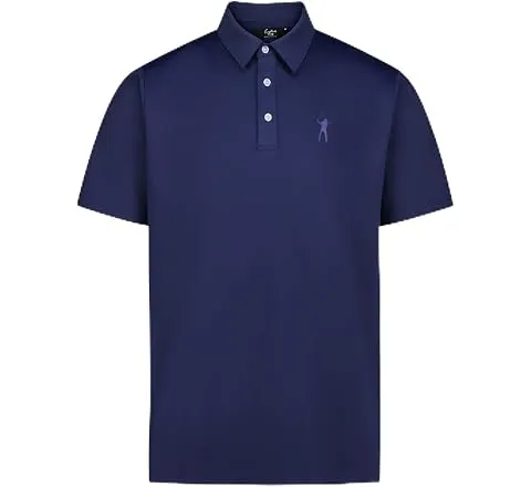 Eastside Golf Men's Signature Performance Polo, Lightweight 100% Polyester Golf Shirt with Soft Touch and Breathable Design