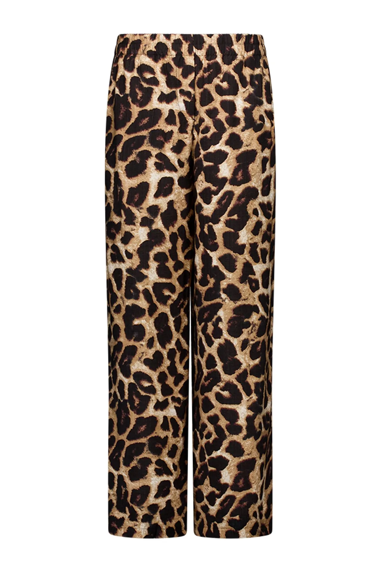 Wide fit broek | Luipaardprint