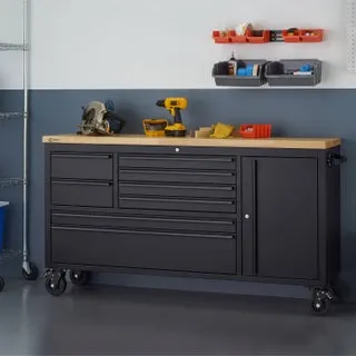 TRINITY 66" Rolling Workbench