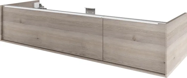 Mueble de baño Neo imitación roble grisáceo 150x48 cm