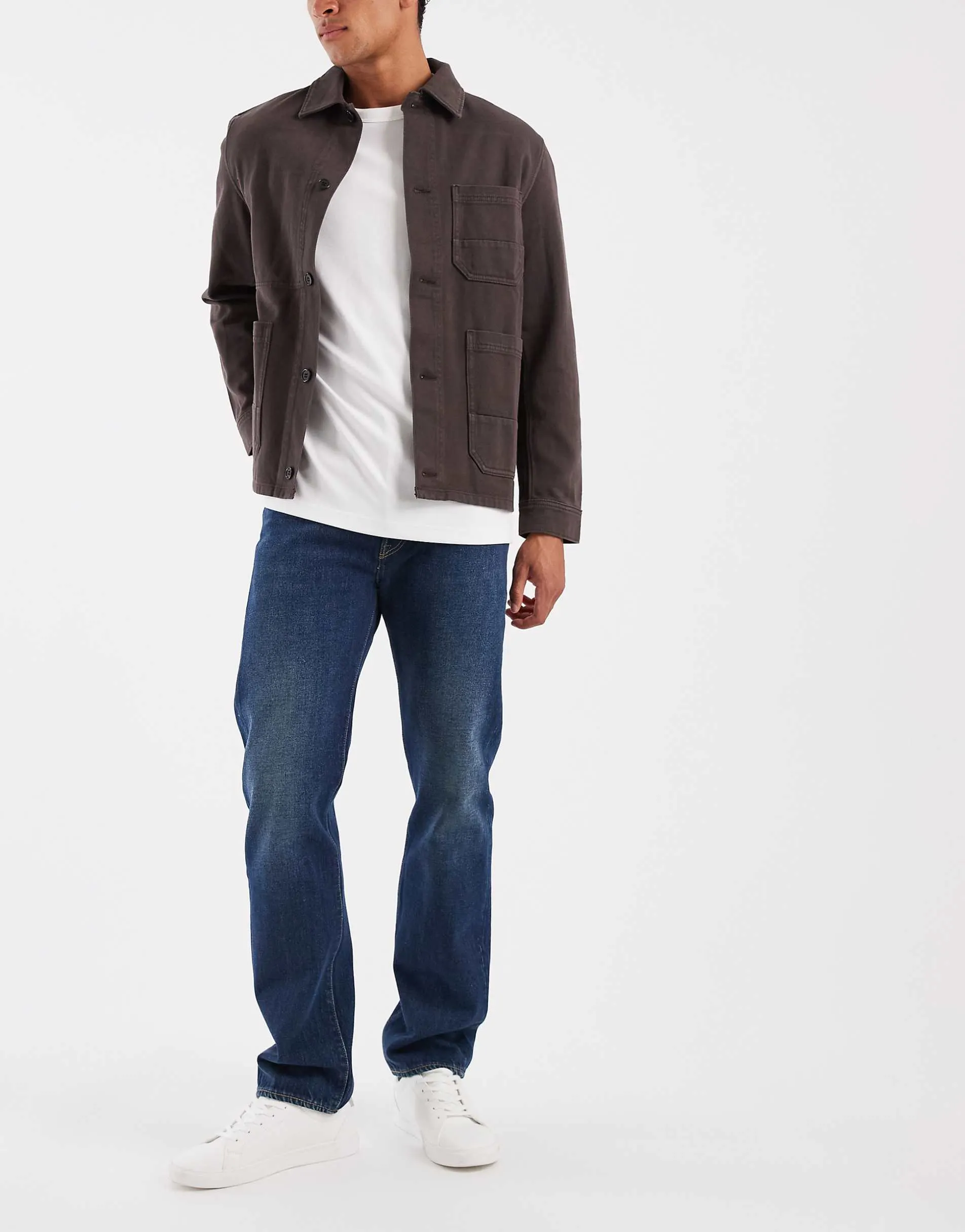 Levi's 501 Original straight jeans in dark blue