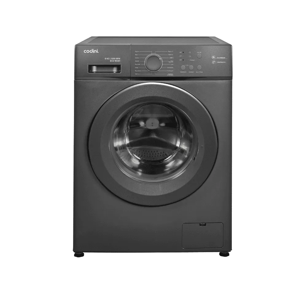 Lavarropas Automático Codini AIAFE6010G 6 kg 1000 RPM Inverter Gris