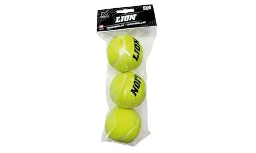 3 Tennisballer i pose