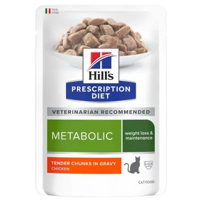 Hill's Prescription Diet pour chat : 24 x 85 g + 12 sachets offerts !