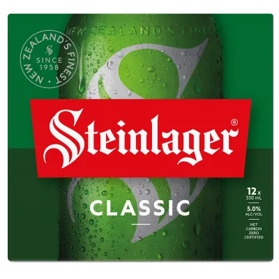 Steinlager Classic 330ML 12 Pack Bottles