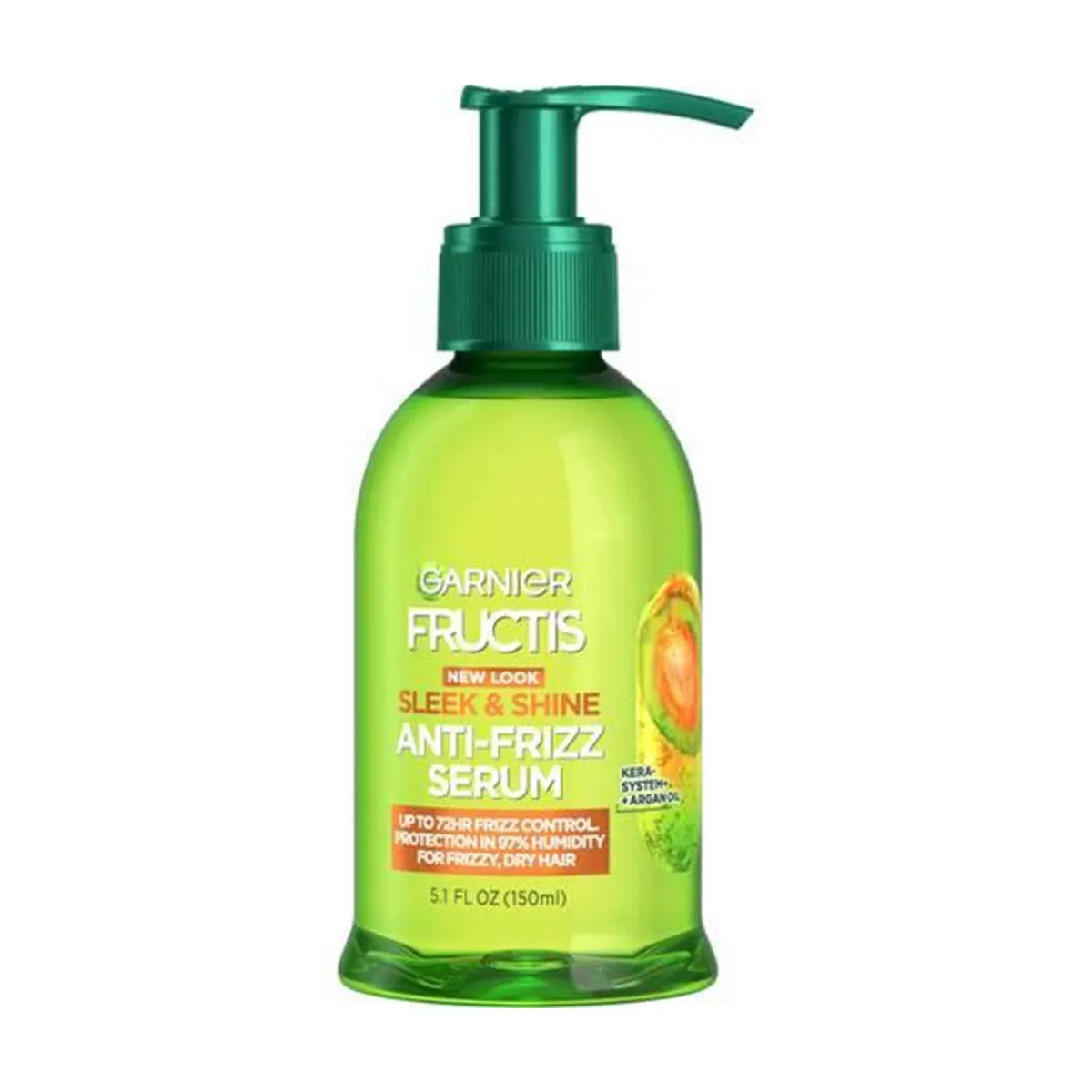 Garnier Fructis Sleek & Shine Anti Frizz Serum, 5.1 fl oz