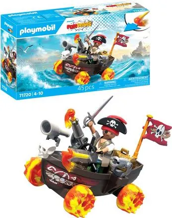 KART BATEAU DE PIRATE - 71720 PLAYMOBIL Ref : 41219883