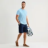 St. John's Bay Mens 10" Stretch Fabric Cargo Short
